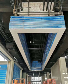 無機布防火卷簾門